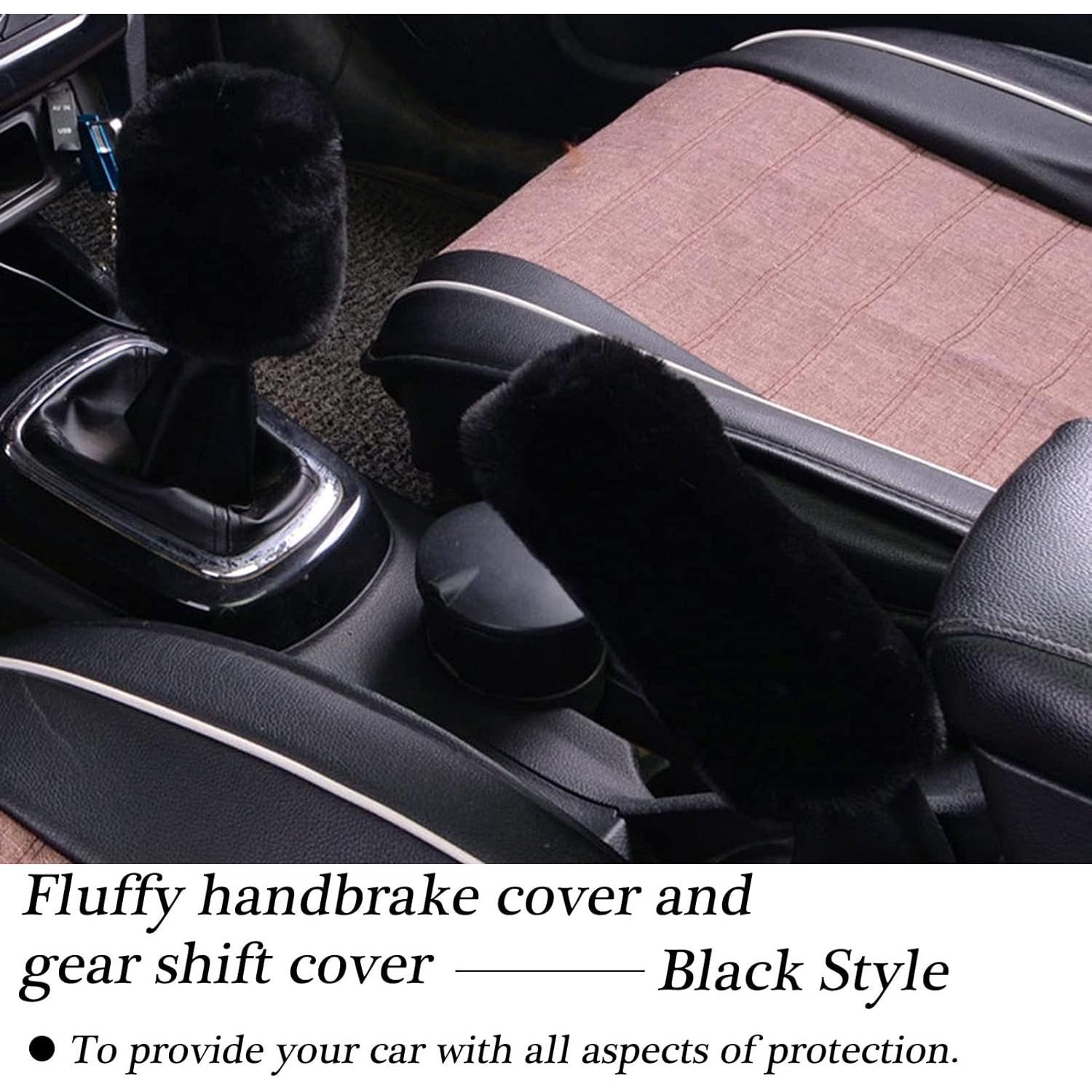 Set de 4 Fundas de Volante Esponjosas WenMei - Negro