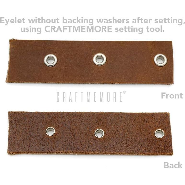 Kit de Herramientas para Ojetes CRAFTMEMORE 3/16" (5mm) - 100 Ojetes