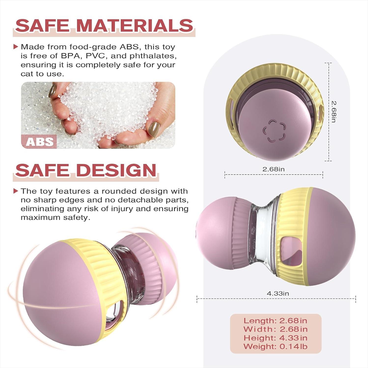 Juguete Interactivo para Gatos TLKNG con Dispensador de Comida