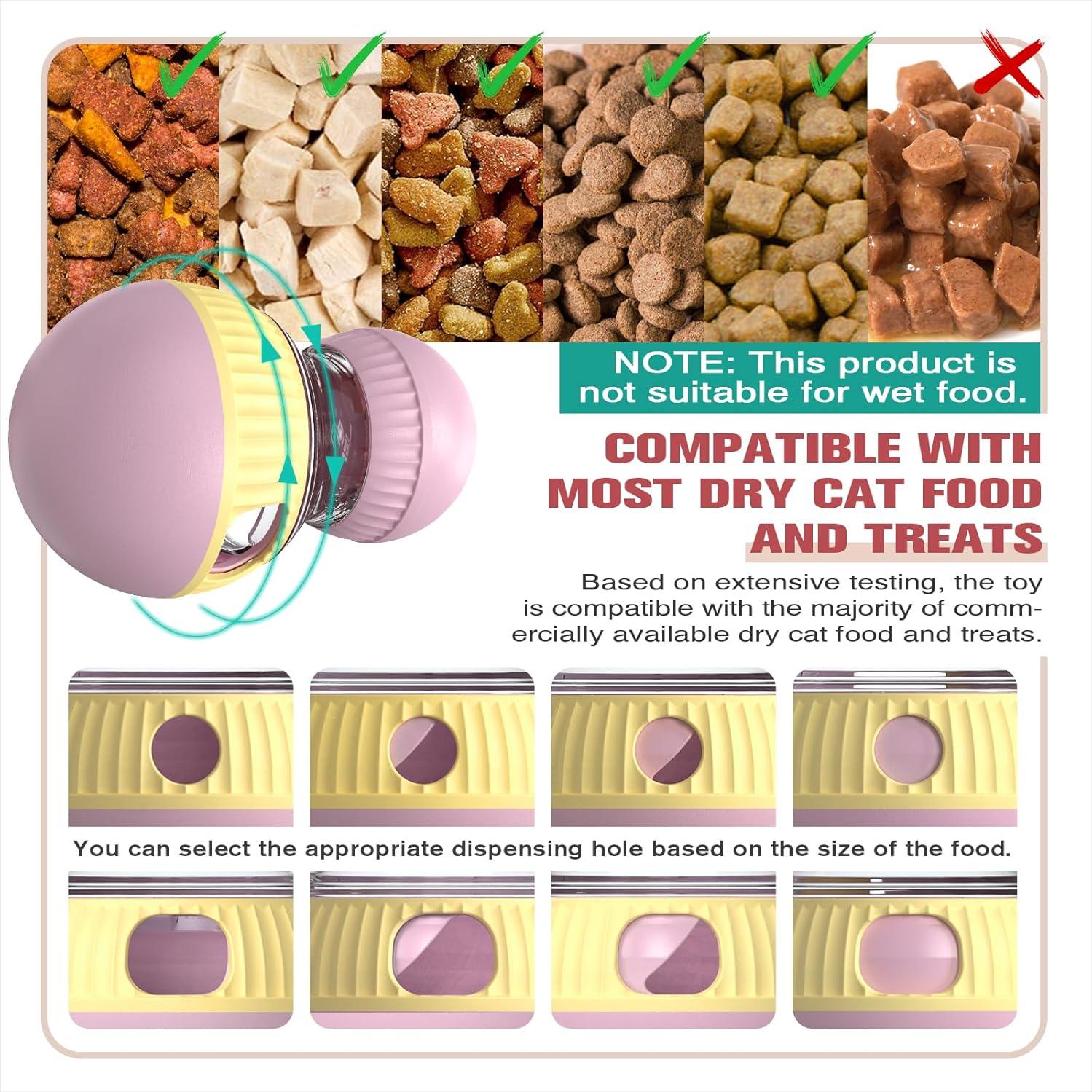 Juguete Interactivo para Gatos TLKNG con Dispensador de Comida