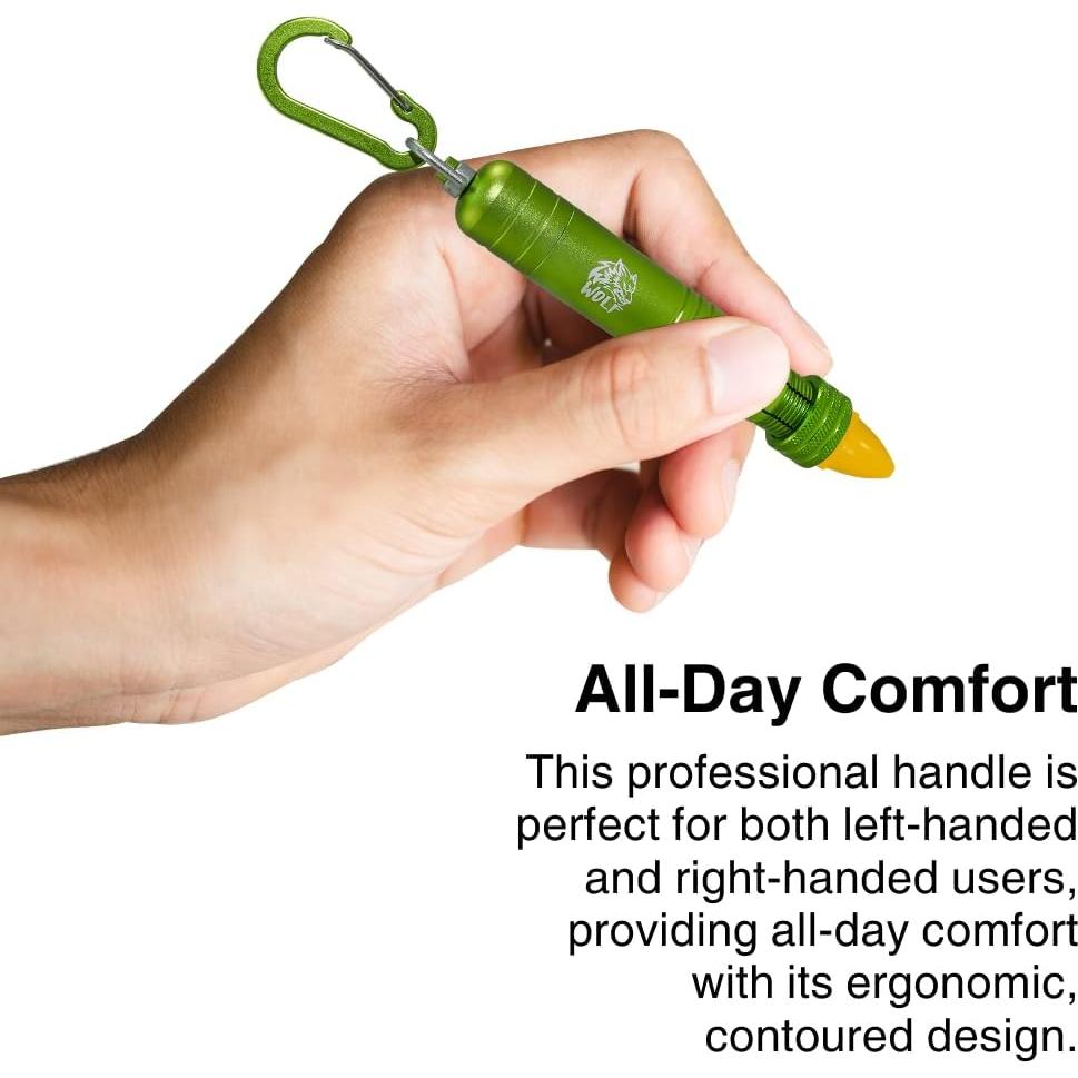 Soporte de Crayón de Quilla de Madera WOLF 0.5" Redondo Hexagonal