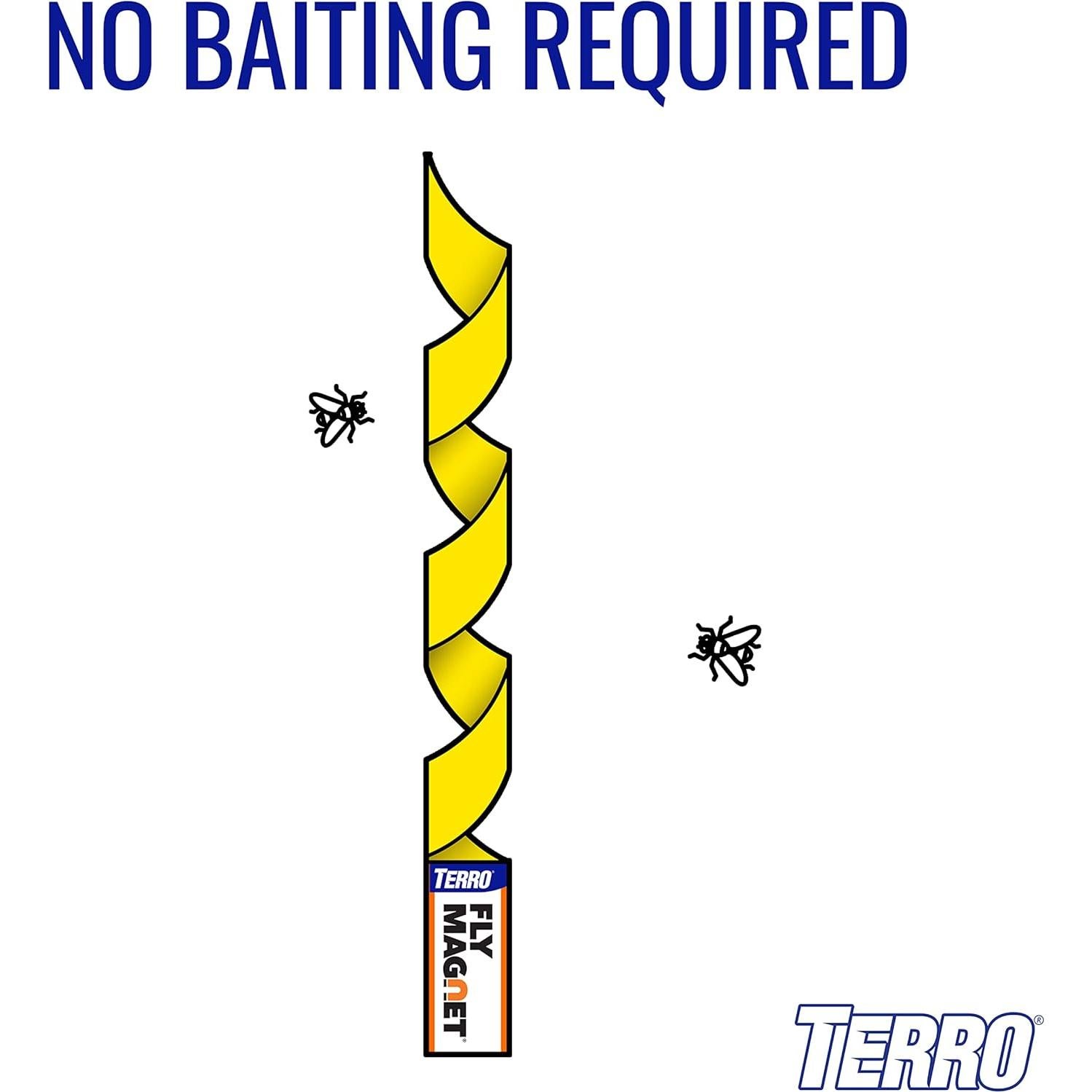 Trampa Adhesiva para Moscas Terro T518 - 8 Cuentas