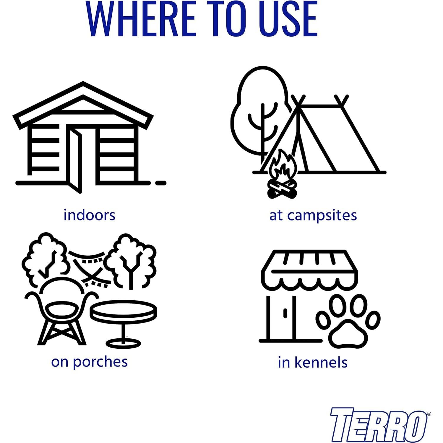 Trampa Adhesiva para Moscas Terro T518 - 8 Cuentas
