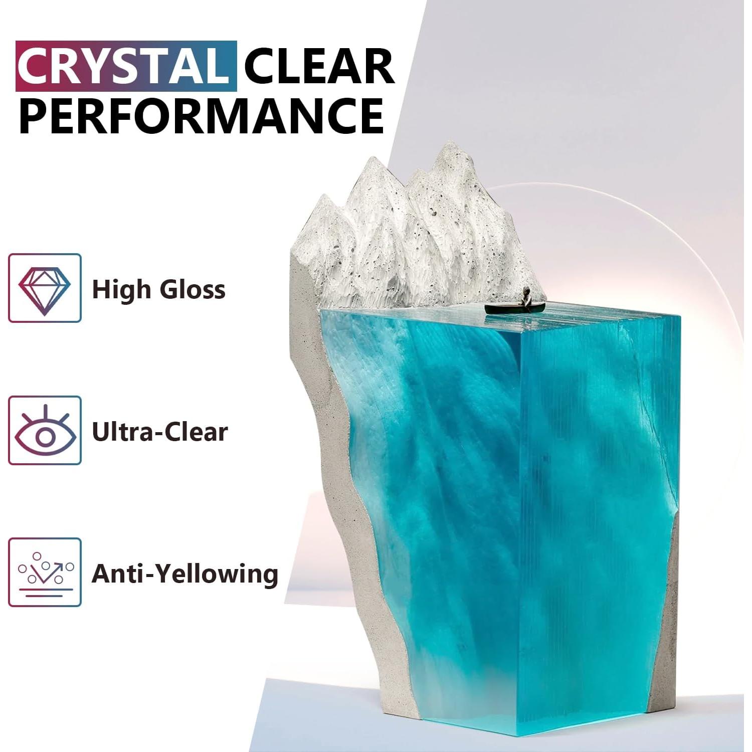 Kit de Resina Epóxica 1 Galón EPRESINART Cristalina 3784ml