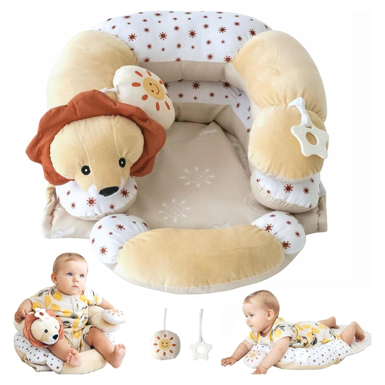 Alfombra 2-en-1 para Bebés con Juguetes Sensoriales - Arena