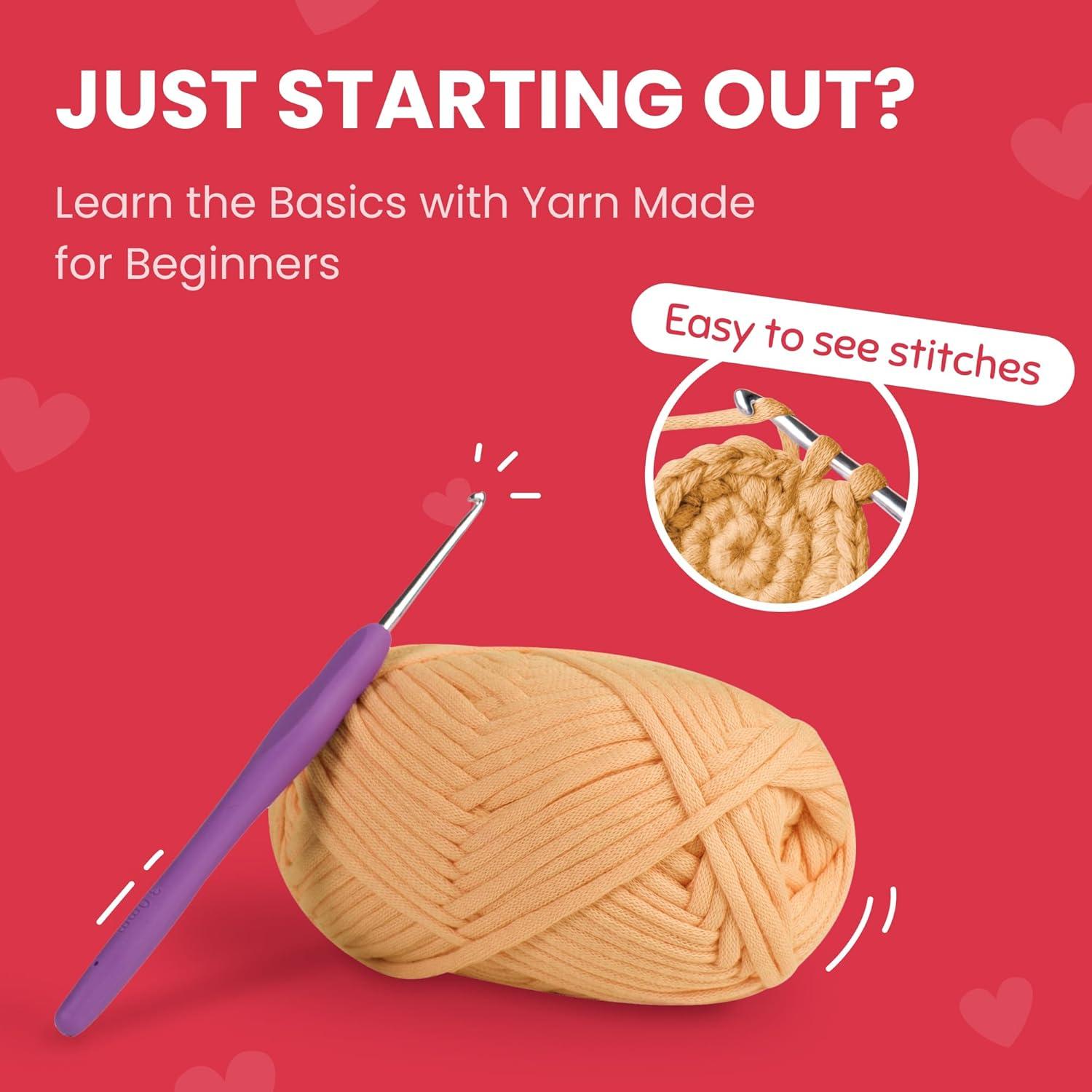 Kit de Crochet Cookie Box Oso Charlie - Hilo para Principiantes