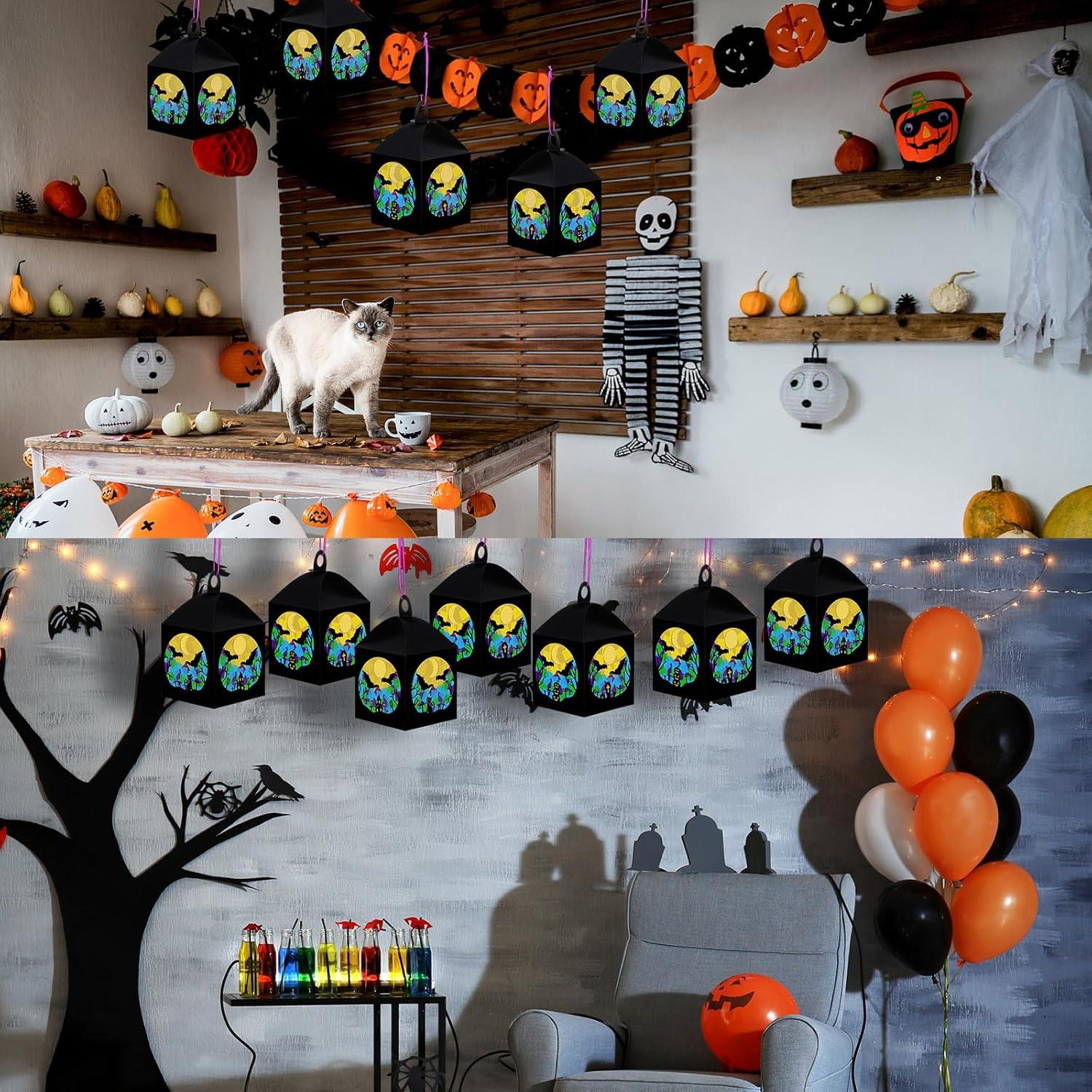 Kit de Manualidades Halloween VIHOSE 16 Sets Murciélago DIY