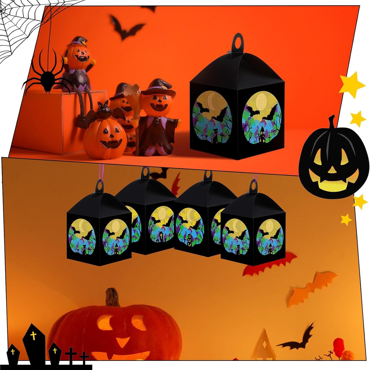 Kit de Manualidades Halloween VIHOSE 16 Sets Murciélago DIY