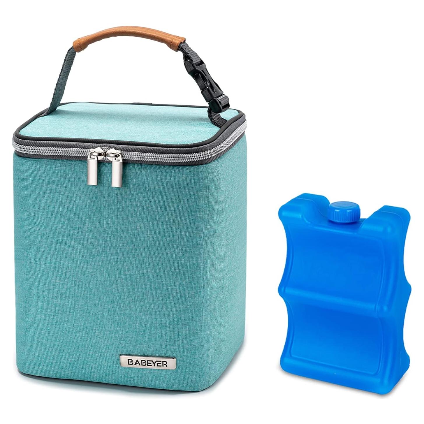 Bolsa Enfriadora BABEYER Aqua para 4 Biberones 266 ml