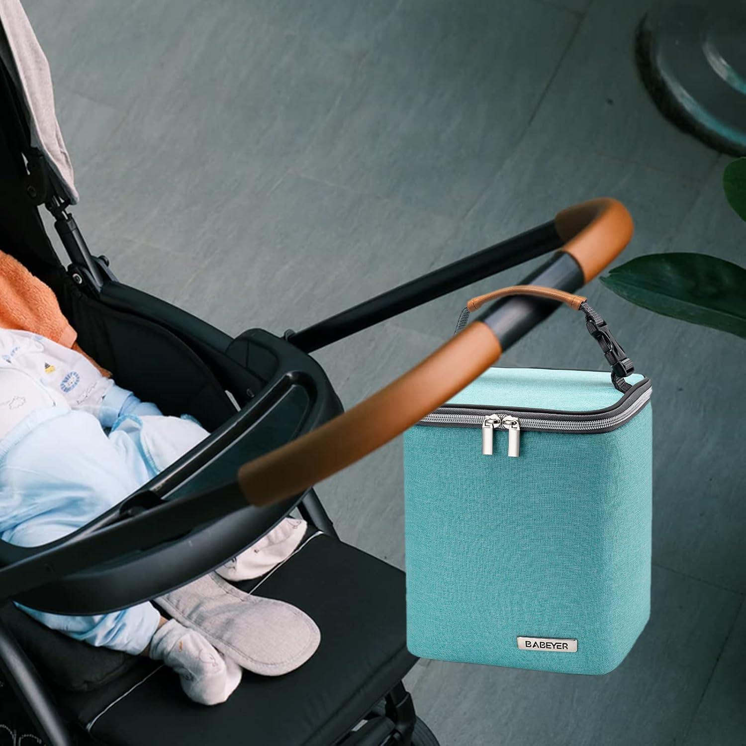 Bolsa Enfriadora BABEYER Aqua para 4 Biberones 266 ml