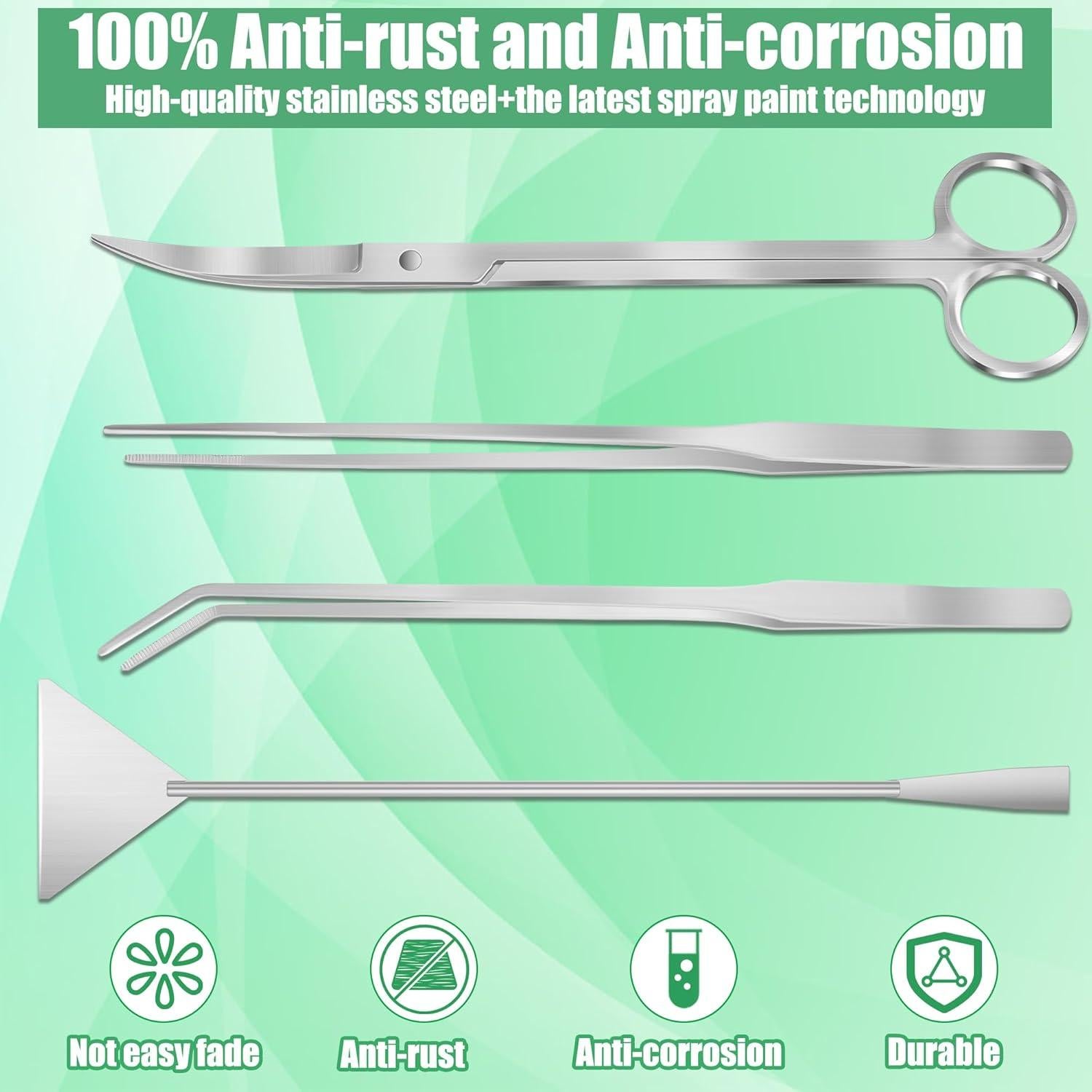 Kit de Herramientas para Acuarios Liveek 4 en 1 Acuascape