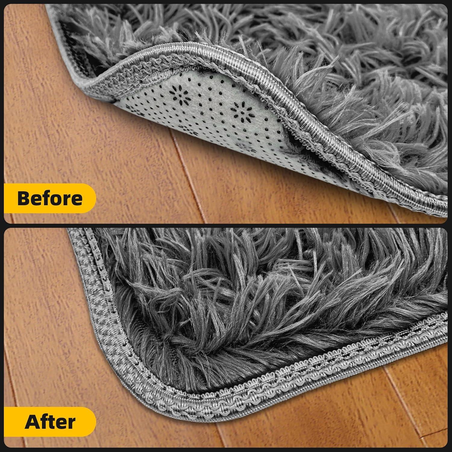 Agarradores de Alfombra SANKEMU Antideslizantes Reutilizables 8 Piezas