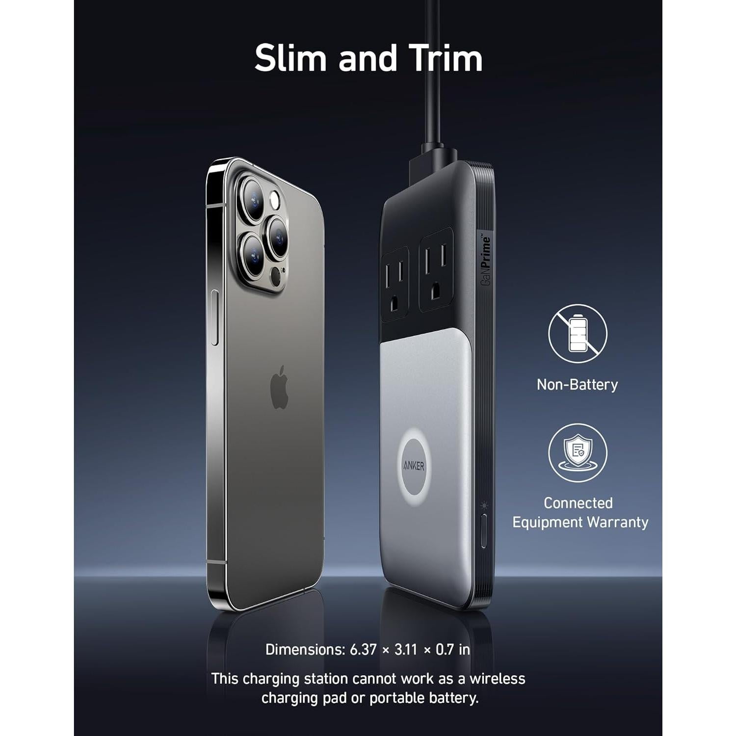 Estación de Carga Anker 727 GaNPrime 100W 6 Puertos USB