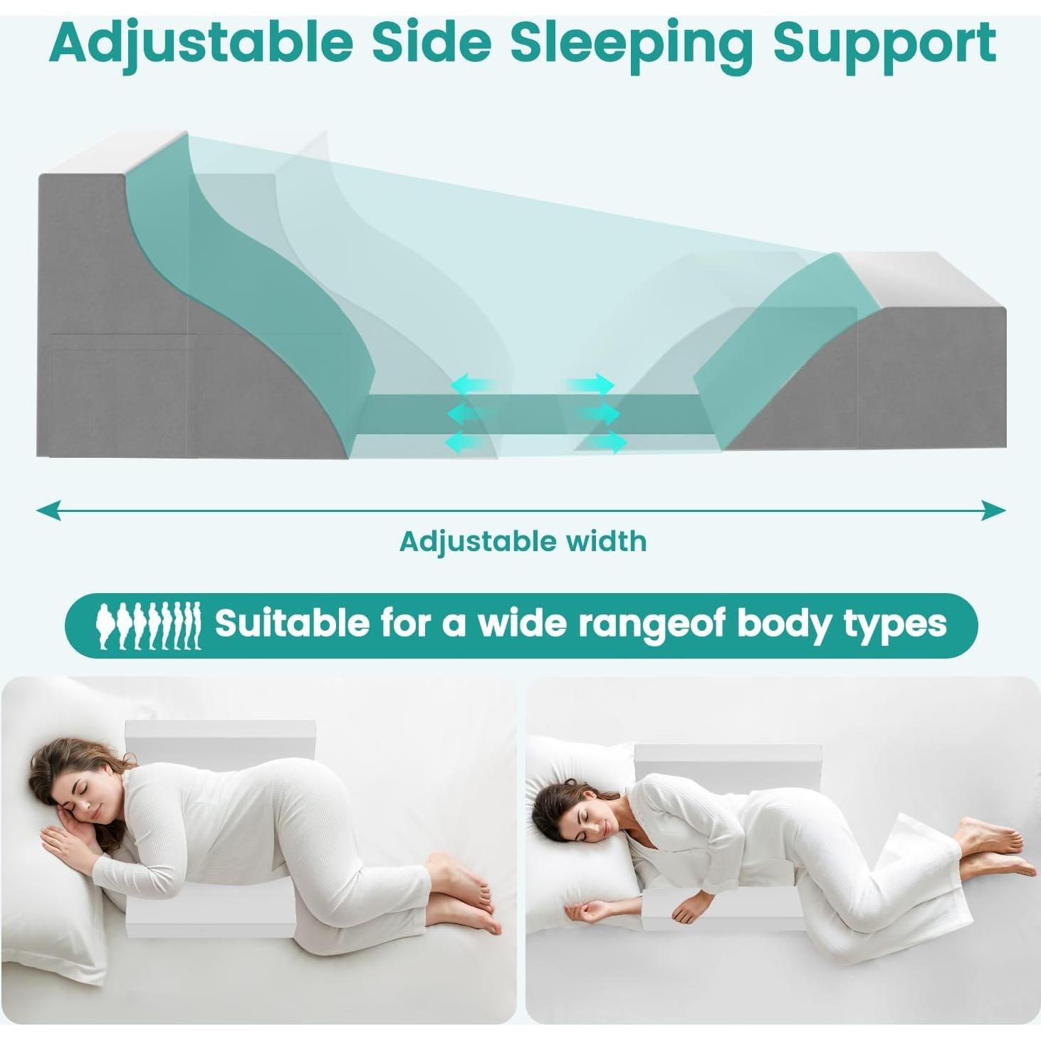 Cojines Anti Ronquidos PulPalet - Soporte para Dormir de Lado