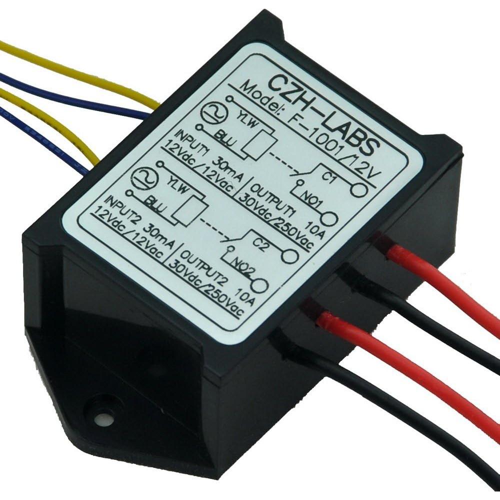 Módulo Relé Potencia Dual SPST-NO 10A CZH-LABS 12V