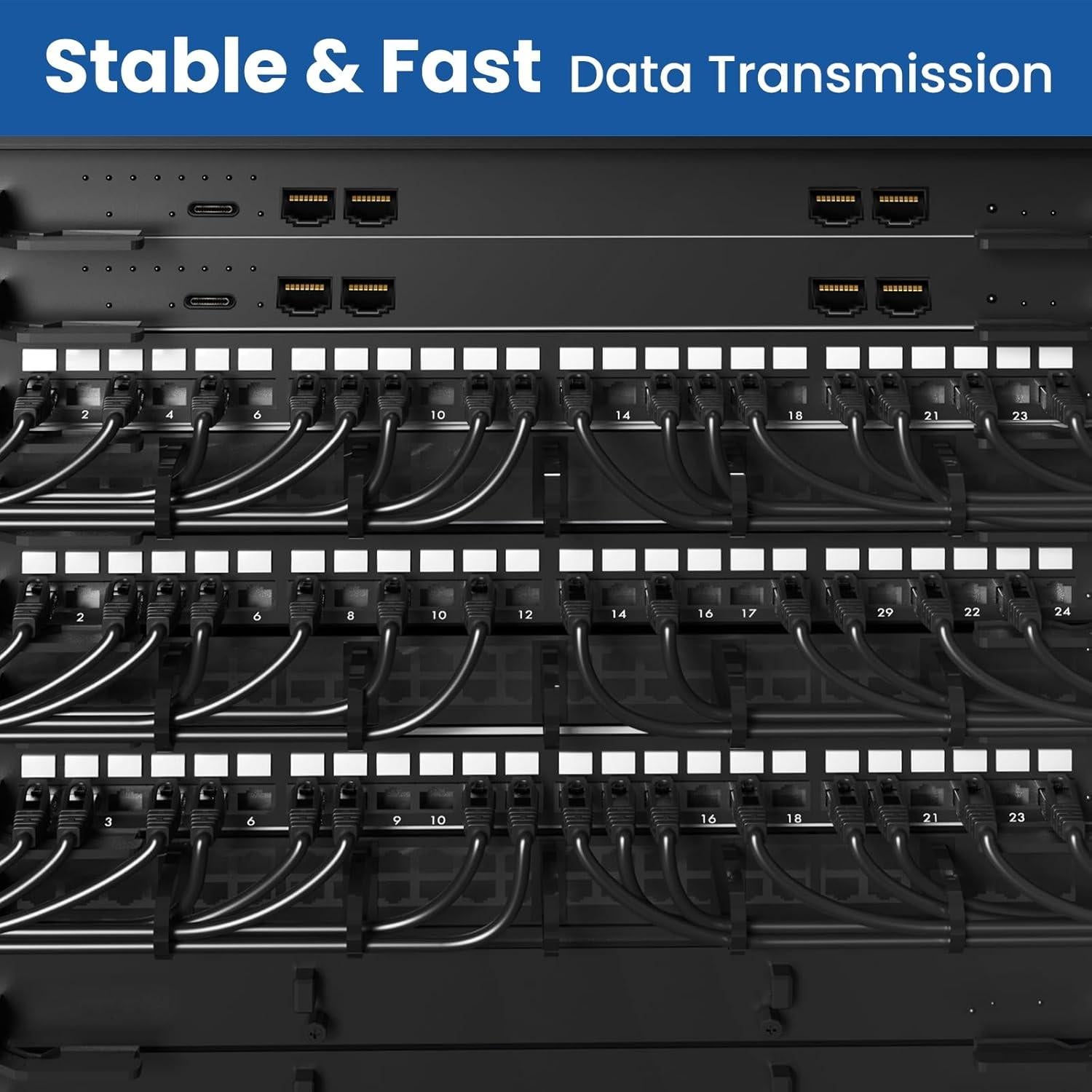 Cable Ethernet Cat 6 30.48 m Cables de Ultra Claridad 10Gbps
