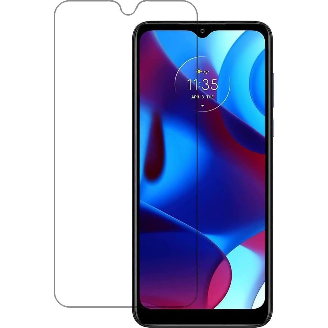 Protector de Pantalla Vidrio Templado UPONEW para Moto G Pure 2021 - 2 Paquetes