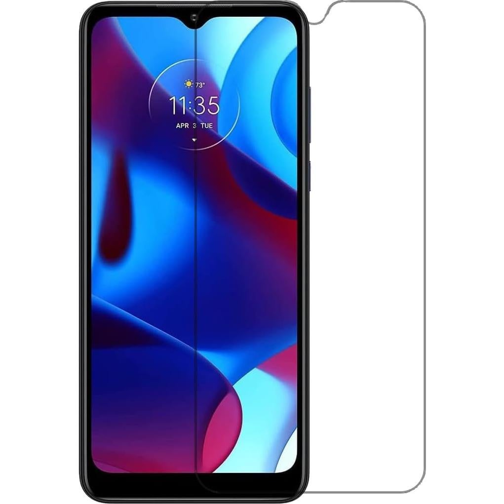 Protector de Pantalla Vidrio Templado UPONEW para Moto G Pure 2021 - 2 Paquetes