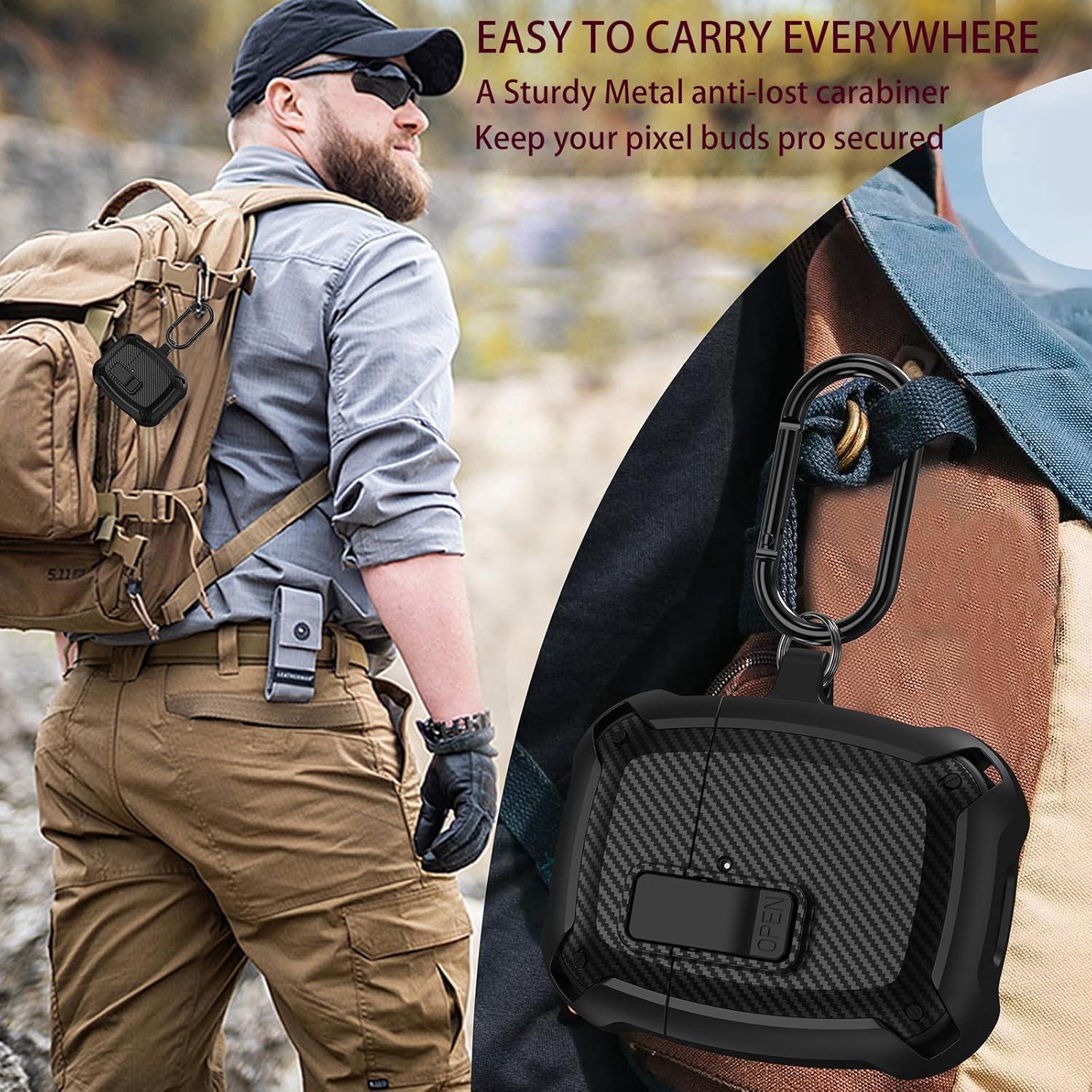 Funda Protectora GARTOO para Google Pixel Buds Pro 2022/2024