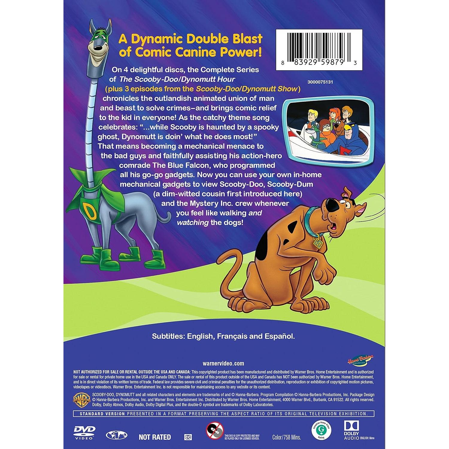 Scooby-Doo y Dynomutt: La Serie Completa en DVD - 12h 38m