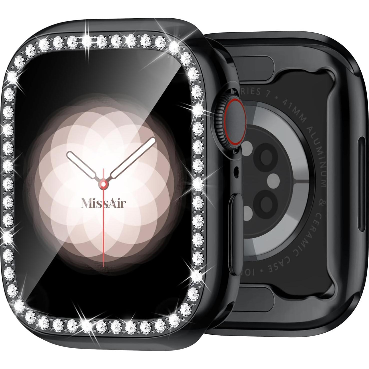 Funda Bling TPU Suave Missair para Apple Watch 40mm - Protector Pantalla