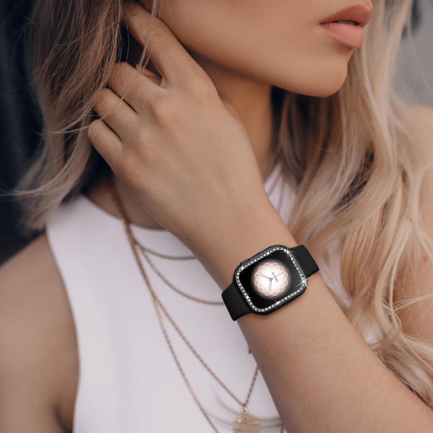 Funda Bling TPU Suave Missair para Apple Watch 40mm - Protector Pantalla