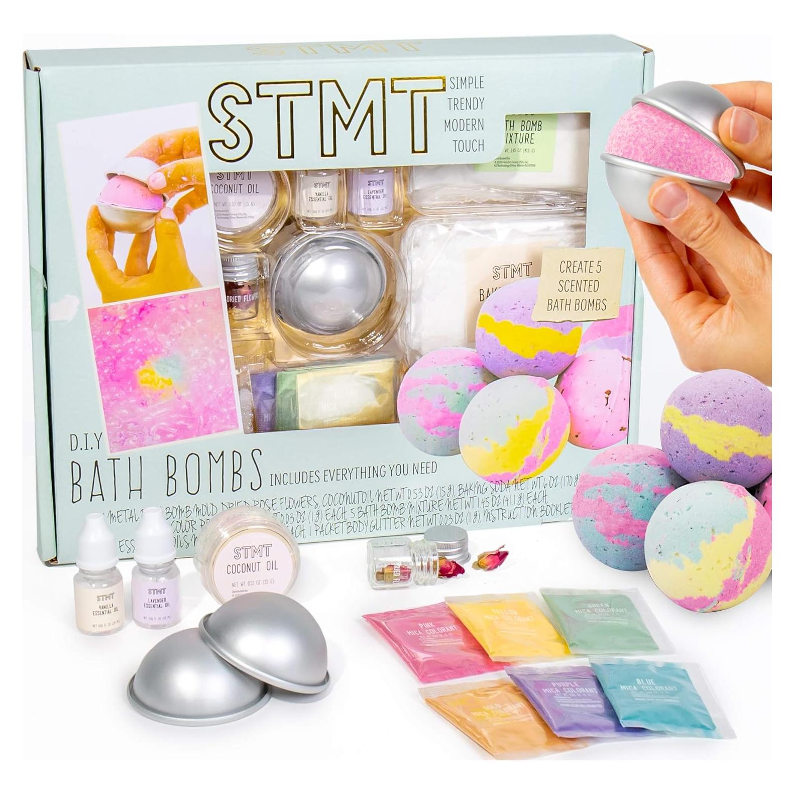 Kit de Bombas de Baño D.I.Y. STMT - Spa para Niños, Verde