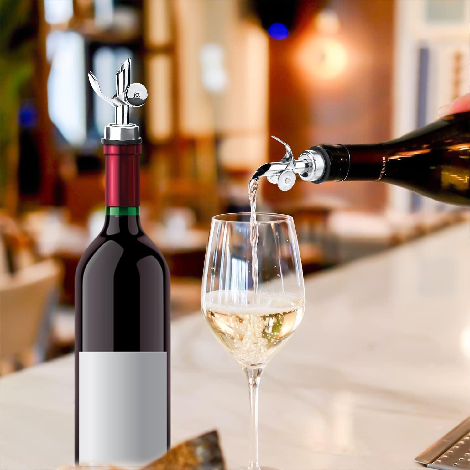 Vertedores de Botellas de Licor VIGOR PATH Acero Inoxidable 4pcs