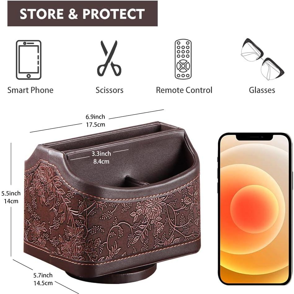 Soporte Giratorio 360° para Control Remoto Fanousy - Cuero PU