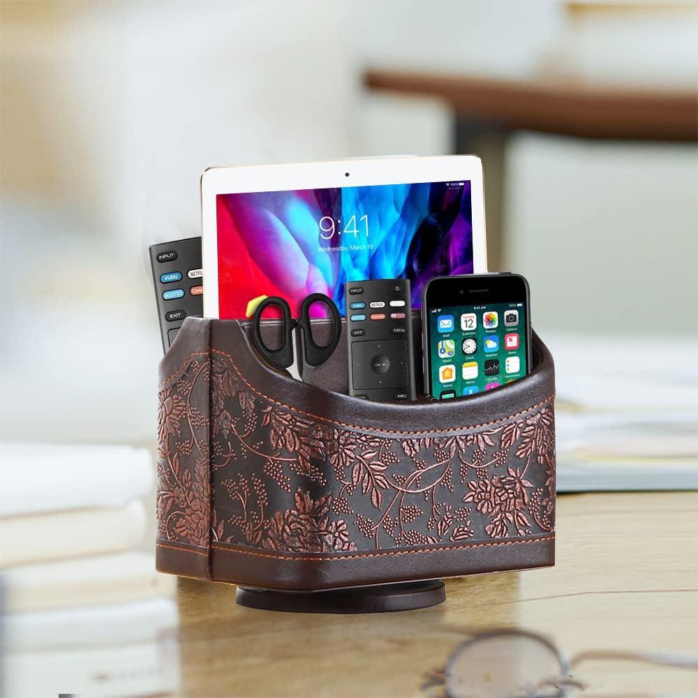 Soporte Giratorio 360° para Control Remoto Fanousy - Cuero PU