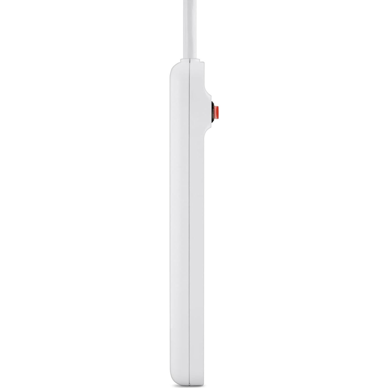 Regleta Belkin de 6 Salidas con Cable de 0.91m Blanca