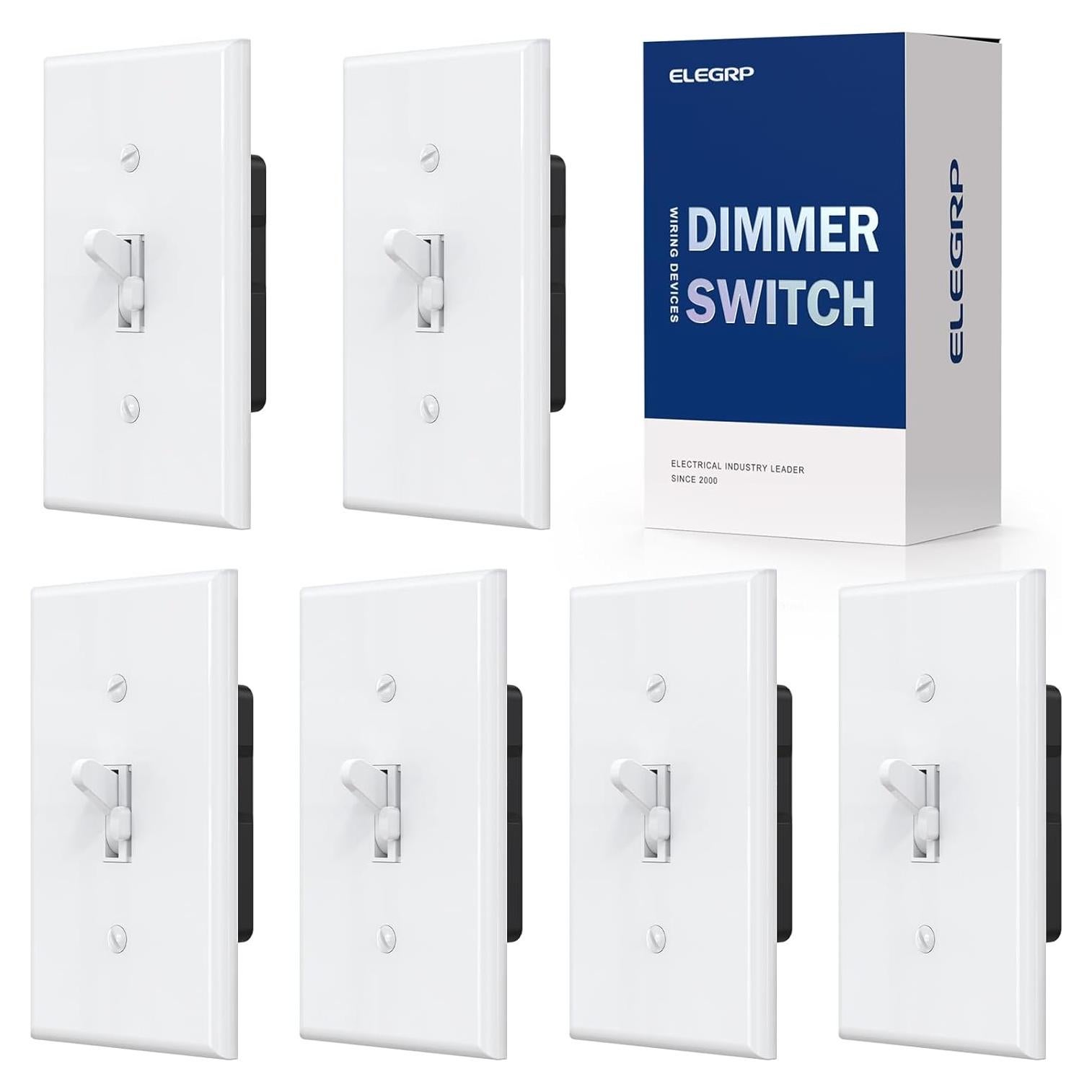 Interruptor de Atenuador Digital ELEGRP 150W LED CFL Incandescente