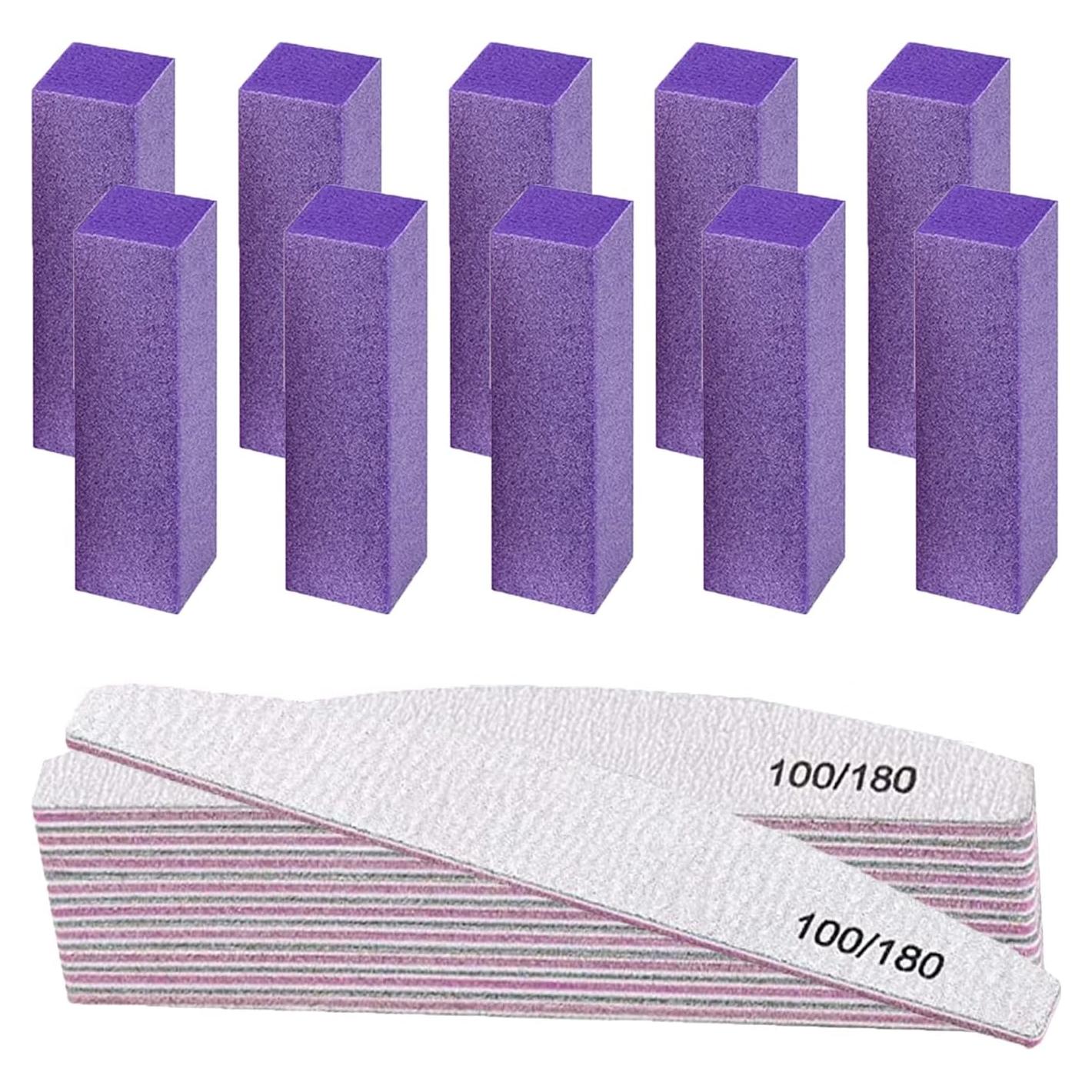 Juego de 20 Piezas de Limadoras y Bloques de Pulido Cianyyee