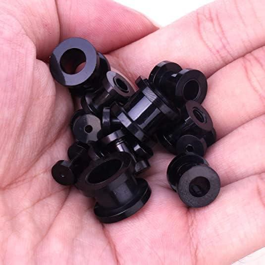 Kit de Estiramiento de Orejas CABBE KALLO 36 Piezas 14G-00G Acero Quirúrgico