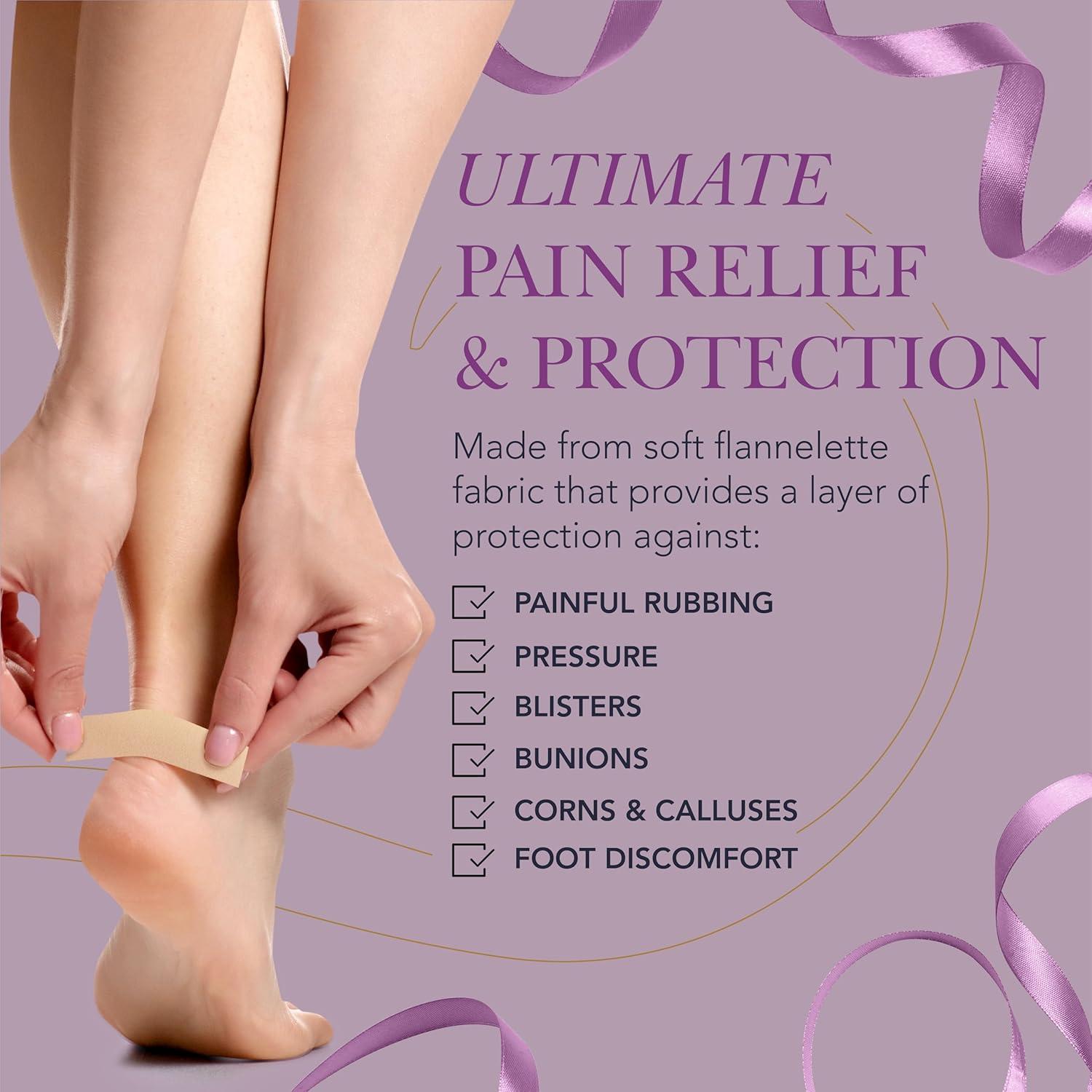 Almohadillas de Moleskin Ballotte para Ampollas - 3 Paquete