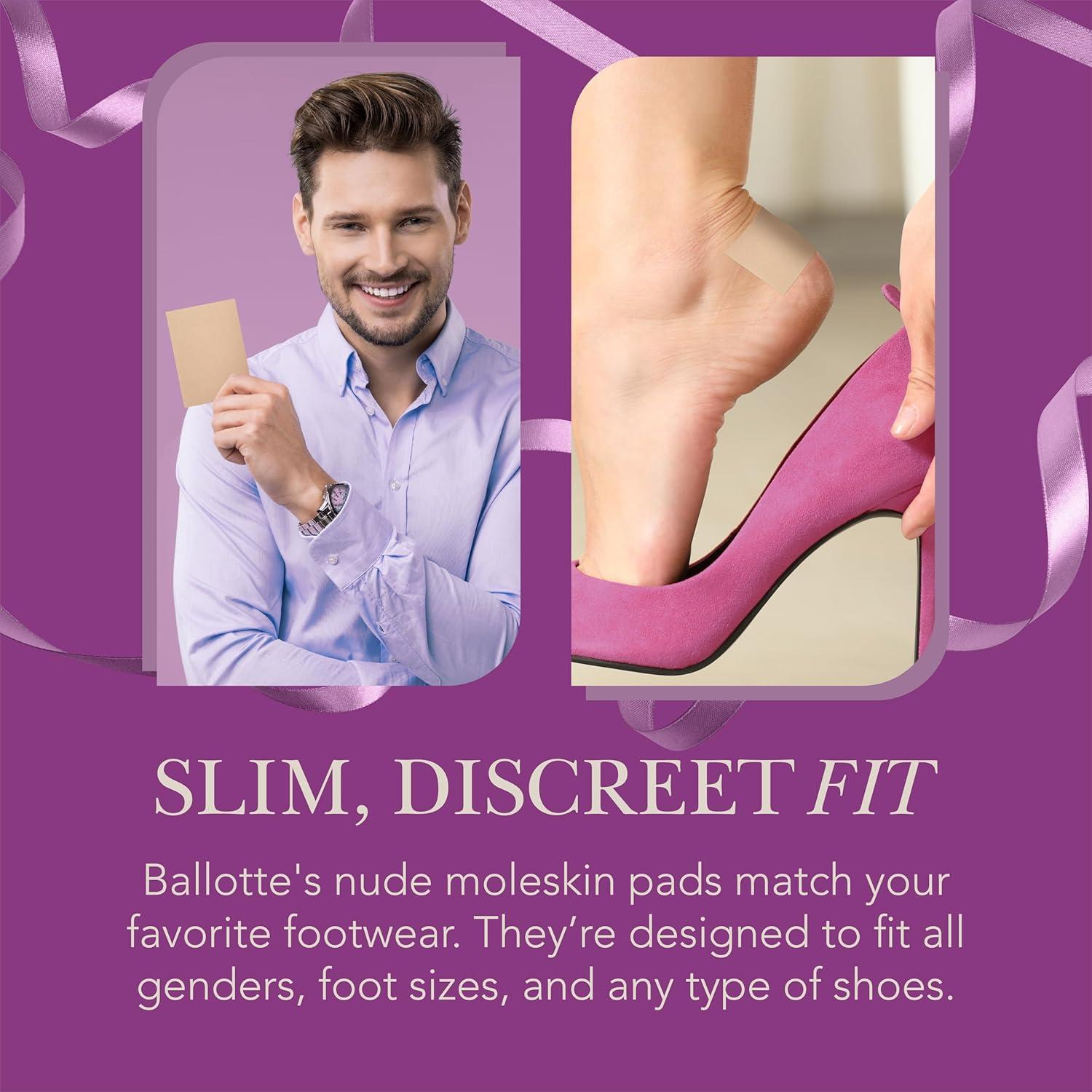 Almohadillas de Moleskin Ballotte para Ampollas - 3 Paquete