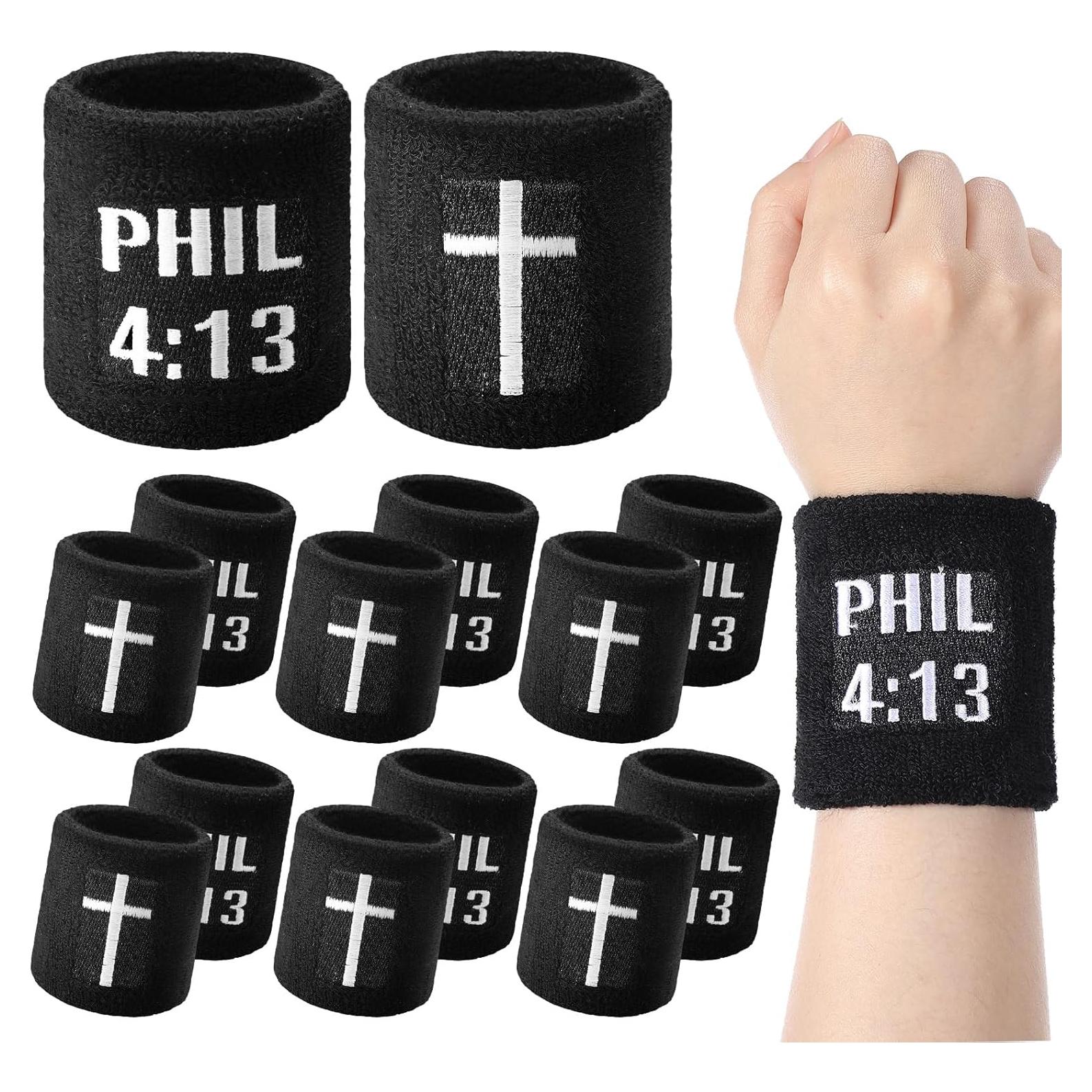 Misdary 6 Pares Pulseras Deportivas Cruzadas Unisex