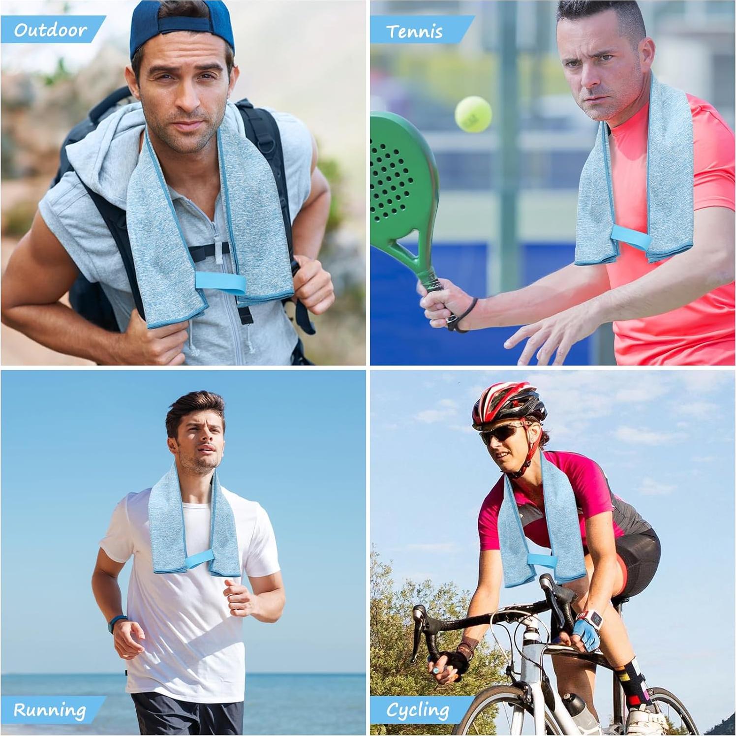 Paquete de 3 Toallas de Gimnasio KISS QUEEN Microfibra 78x39 cm