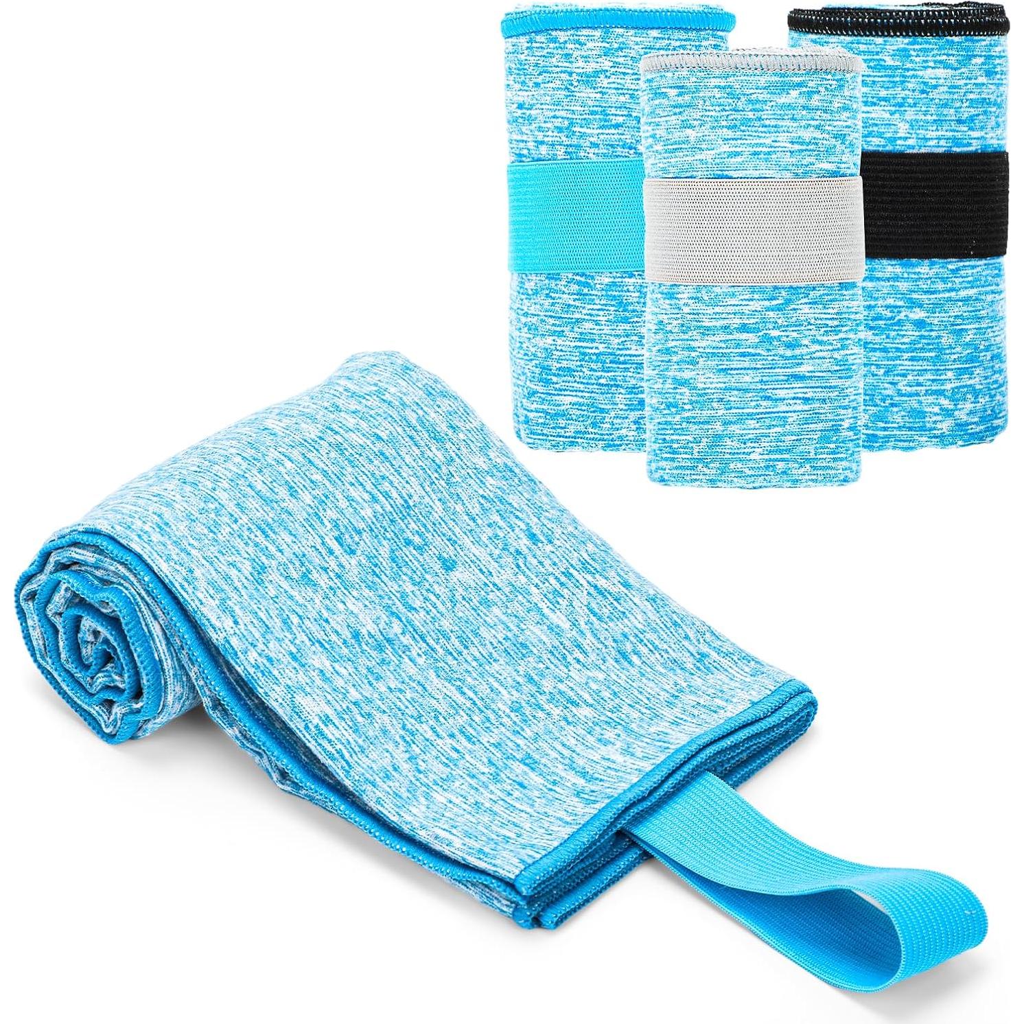 Paquete de 3 Toallas de Gimnasio KISS QUEEN Microfibra 78x39 cm