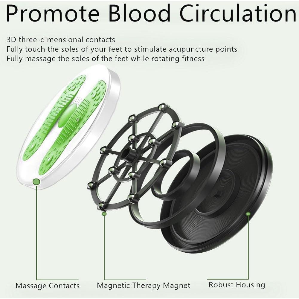 Disco de Cintura Funvalley Surperfect Verde B para Ejercicio