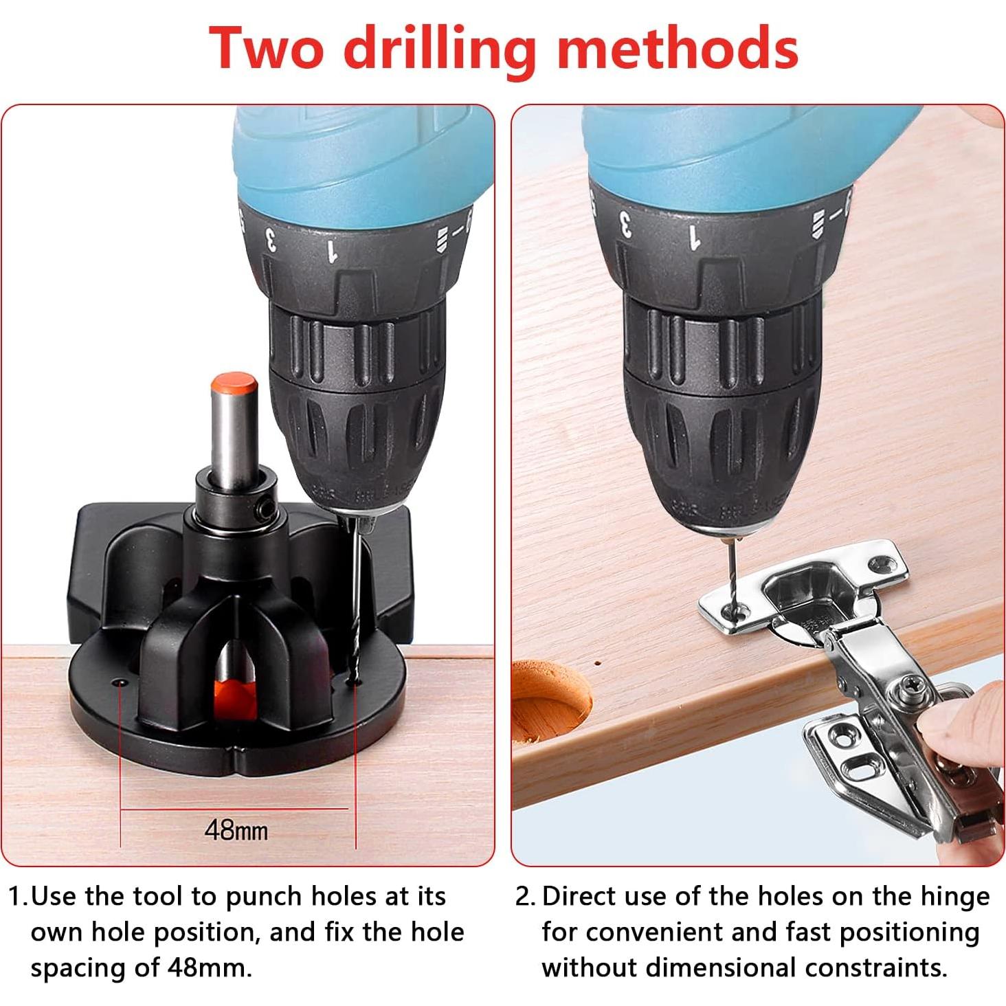 Plantilla de Bisagra de Puerta 35mm JEEJINYAN Ajustable