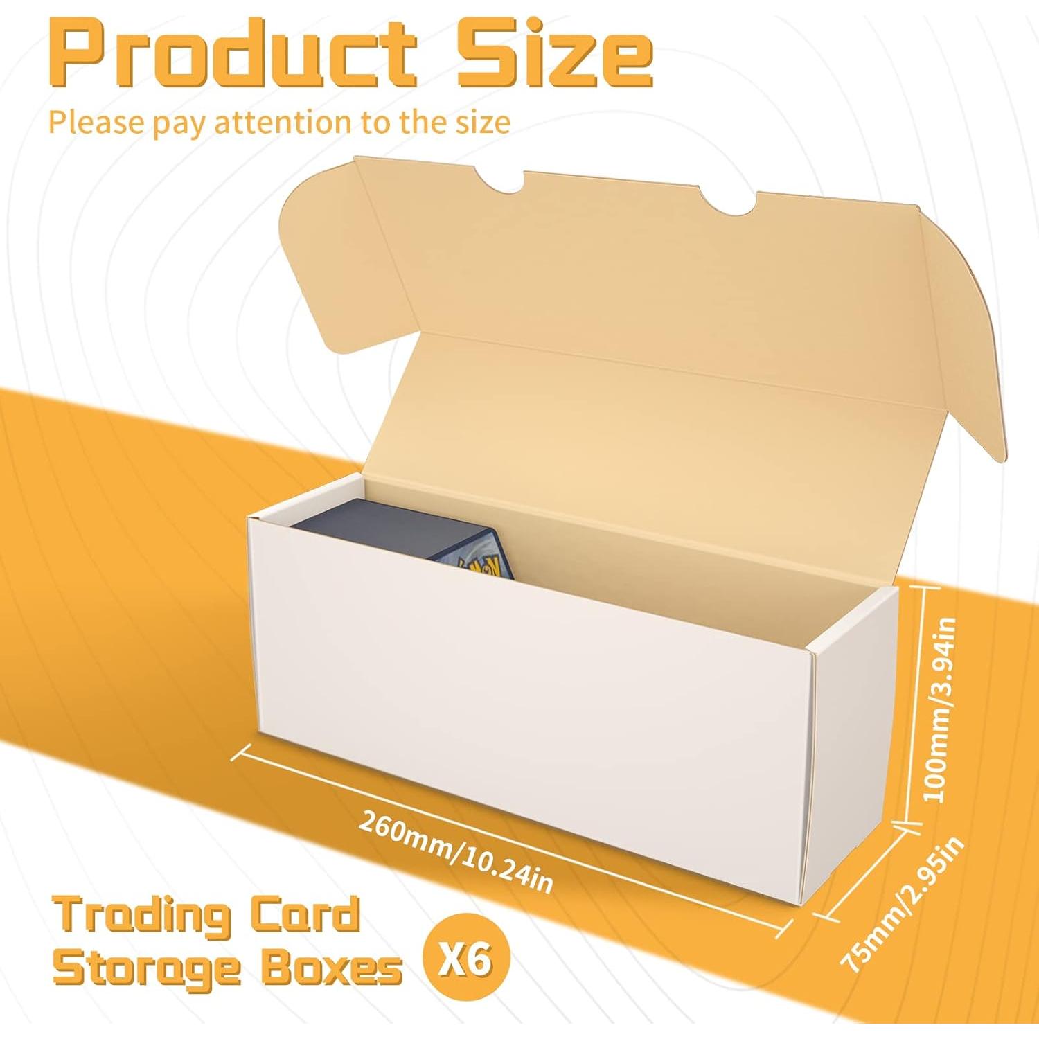 Caja de Almacenamiento de Cartas sysdmno 6 Unidades 11.37L