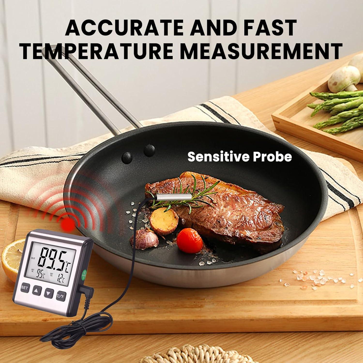 Termómetro Digital para Refrigerador y Congelador Huijigemy -50°C a +70°C