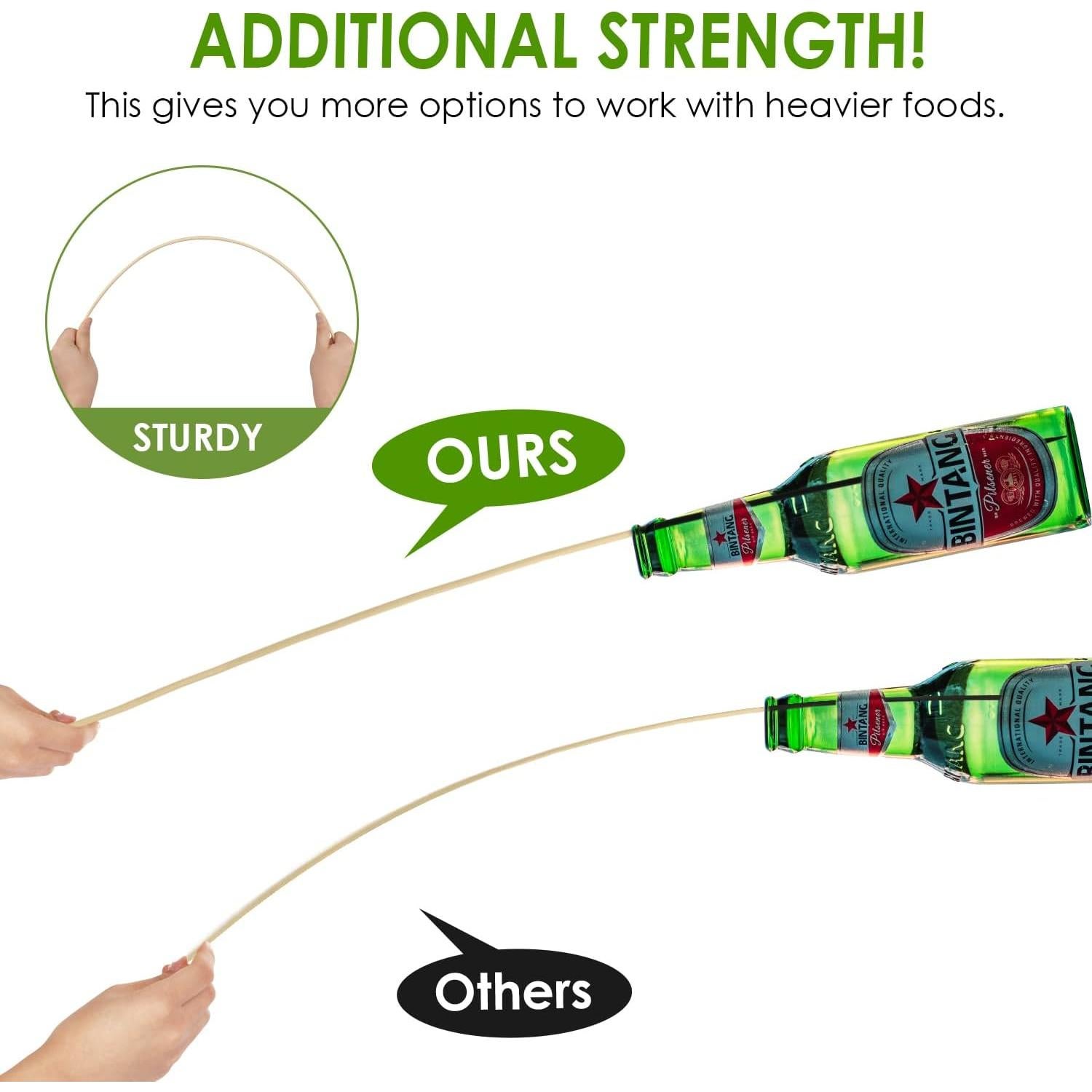 Palitos de Asar Malvaviscos WixiTool 36" (91.44 cm) 60 PCS