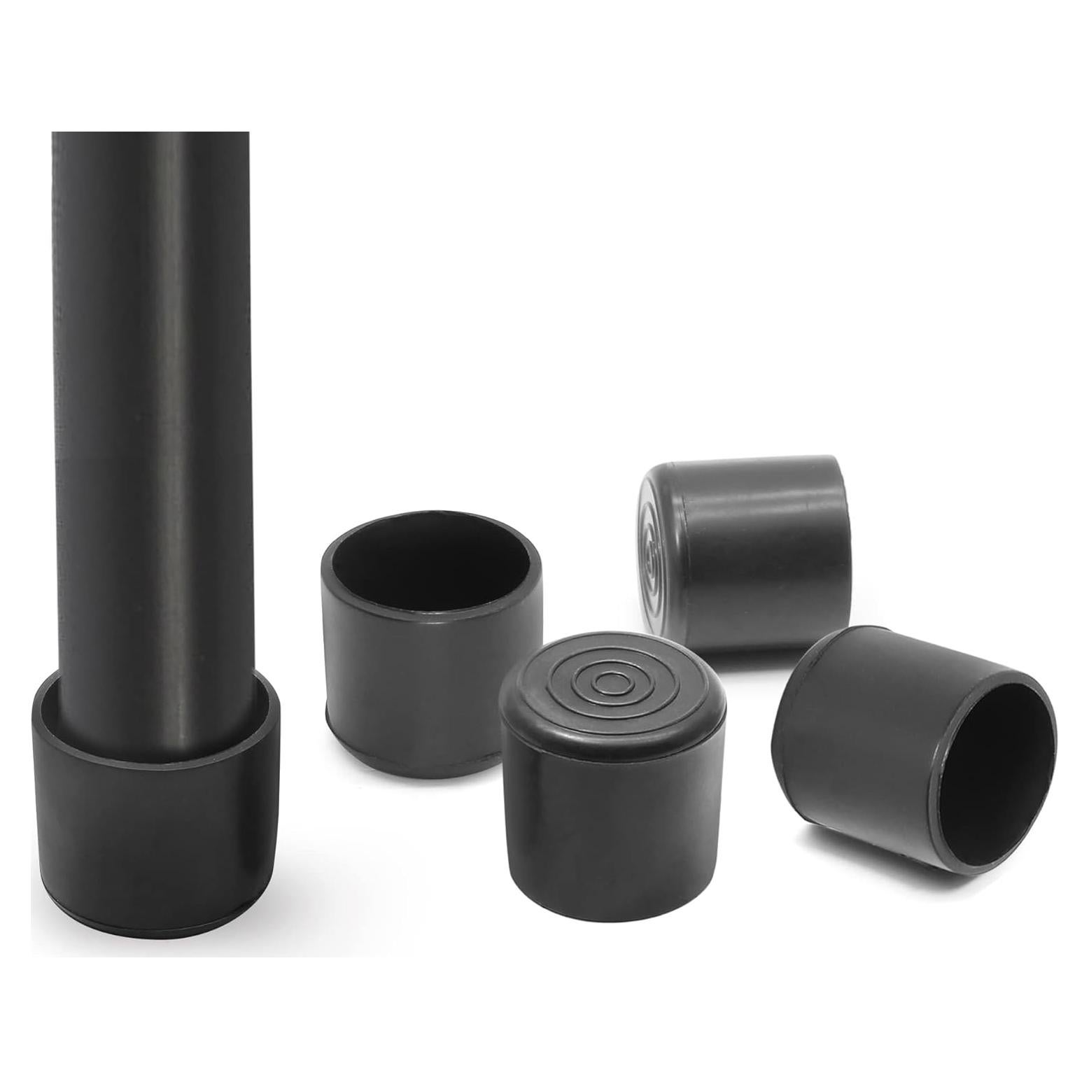 20 Tapones Redondos de PVC para Patas de Sillas Uenhoy 25mm