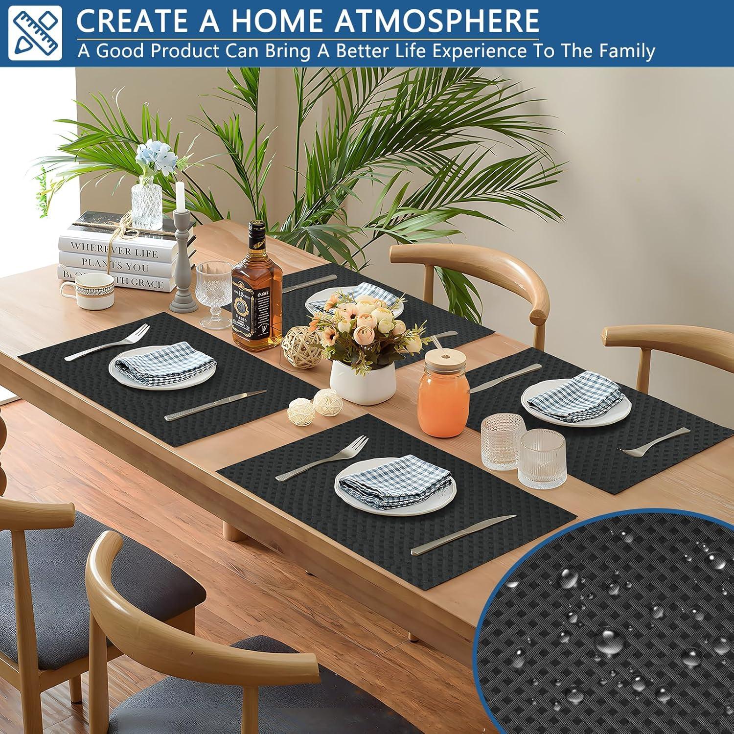 Forro de Estante Autoadhesivo HooTown 30x200 cm Negro Mármol