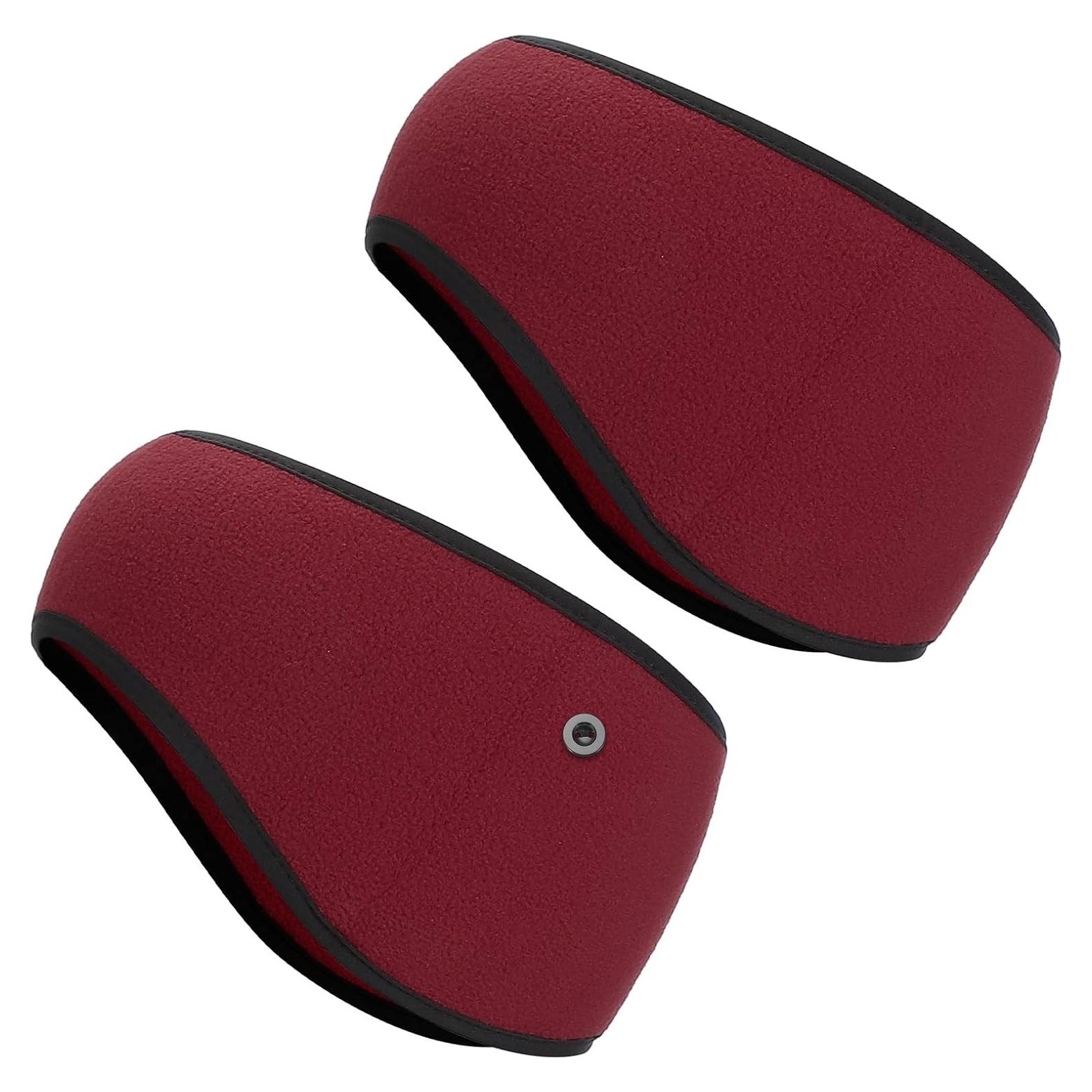 Banda Calentadora de Oídos PATIKIL Forro Polar 2 Piezas