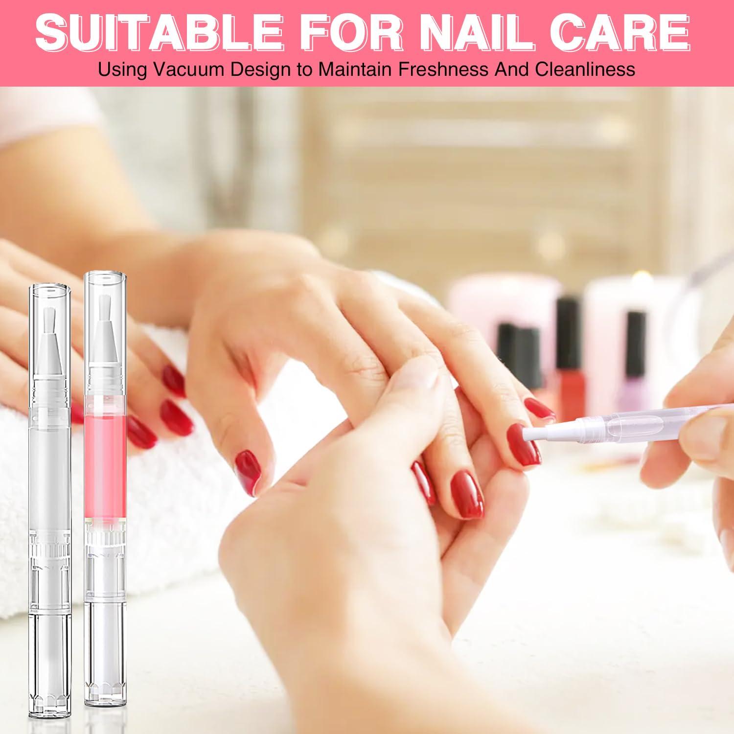 Bolígrafos Vacíos para Aceite de Uñas DupakSYS 100 Pcs 3ml