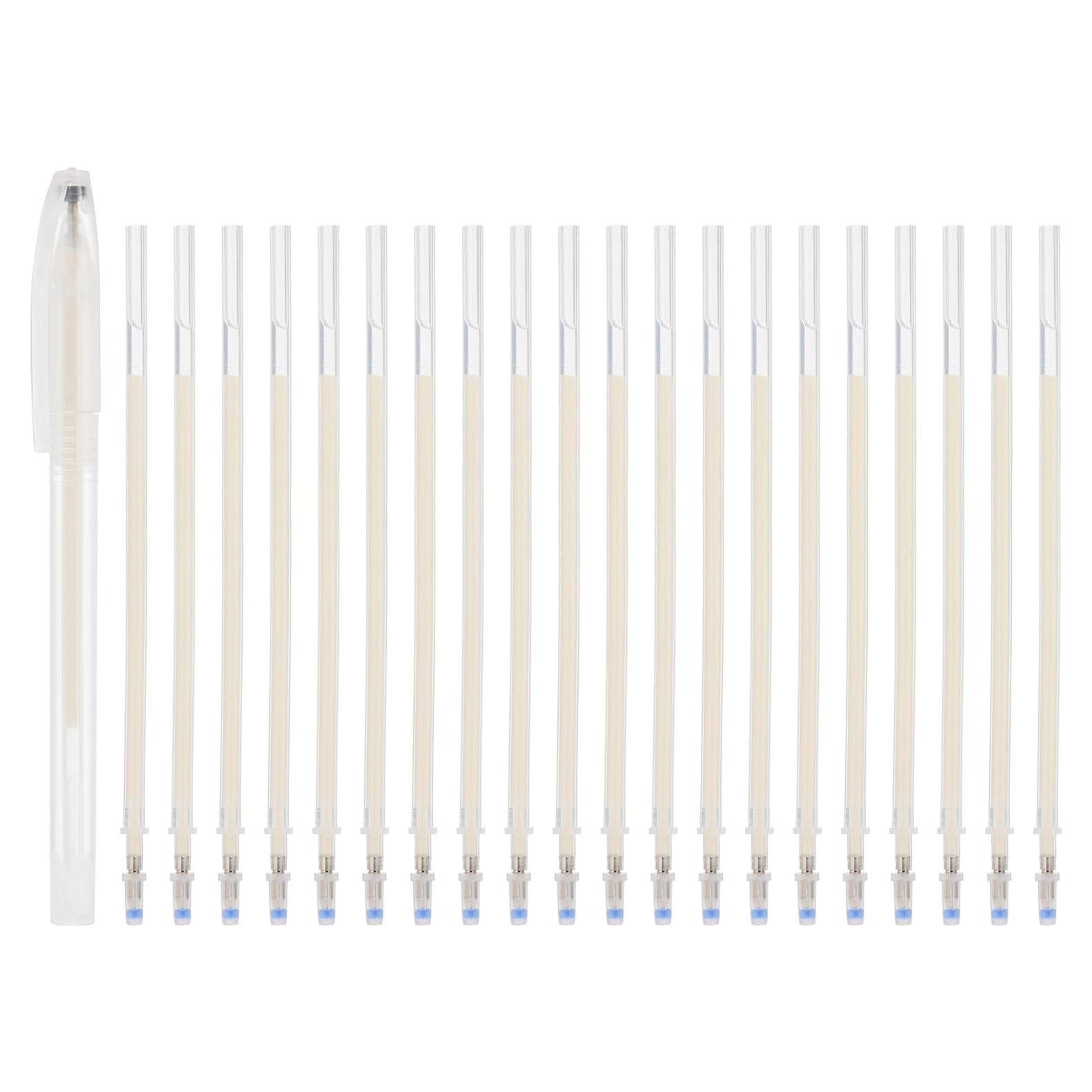 Recargas de Bolígrafos Borrables PATIKIL 20Pcs 1mm Beige