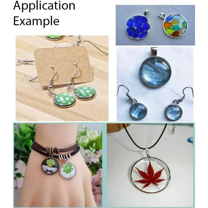 5 Piezas Bezel Cup Adabele Acero Inoxidable 20mm Joyería